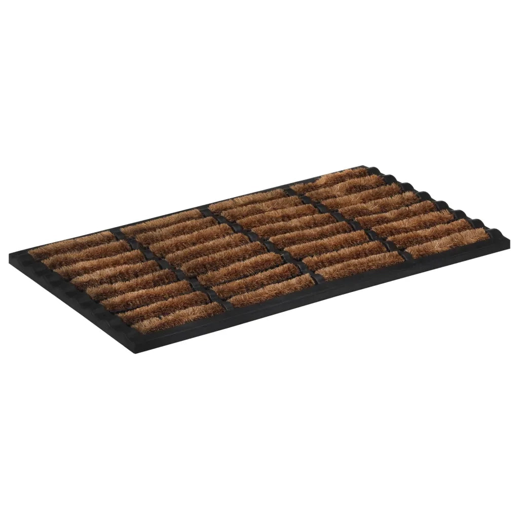Zerbino Rettangolare 45x75 cm in Gomma e Fibra di Cocco 155665