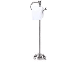 Supporto per Rotoli di Carta igienica Indipendente per la Stanza da Bagno - Design Moderno e Elegante
