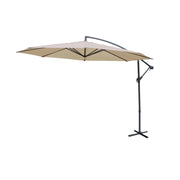 Ombrellone rotondo eccentrico, ø3,5m, beige