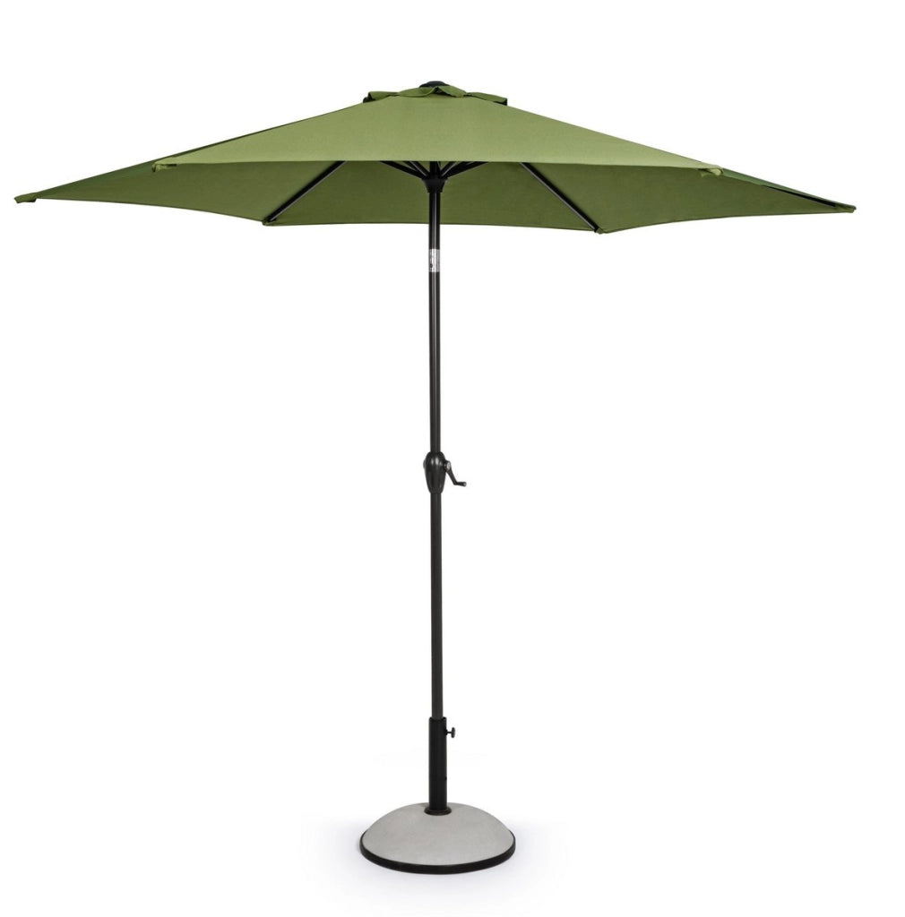 Ombrellone da Giardino Esterno Spiaggia 2.7 Mt Alluminio Kalife Bizzotto Colore: Olive