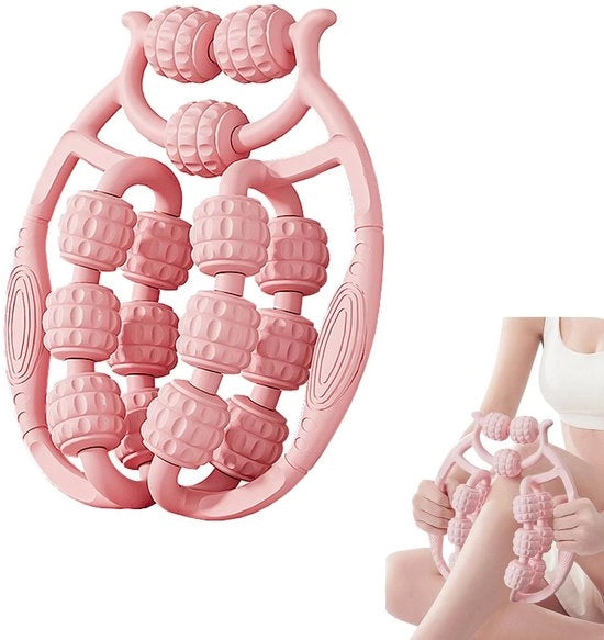 Massaggiatore per Spalle e Schiena Flexibile - Rilassamento Muscolare - Riduzione Dolore Muscolare - Riduzione Stiffness - Miglioramento del Recupero - Massaggio Professionale - Massaggiatore per Spalle e Schiena