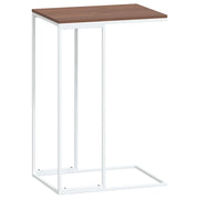 Tavolino da salotto | Tavolino da caff¨¨ | Tavolino da Soggiorno Bianco 40x30x59 cm in Legno Multistrato