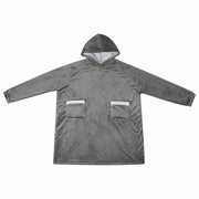 Felpa coperta Grigio scuro M Pile e Flanella CFW3197831