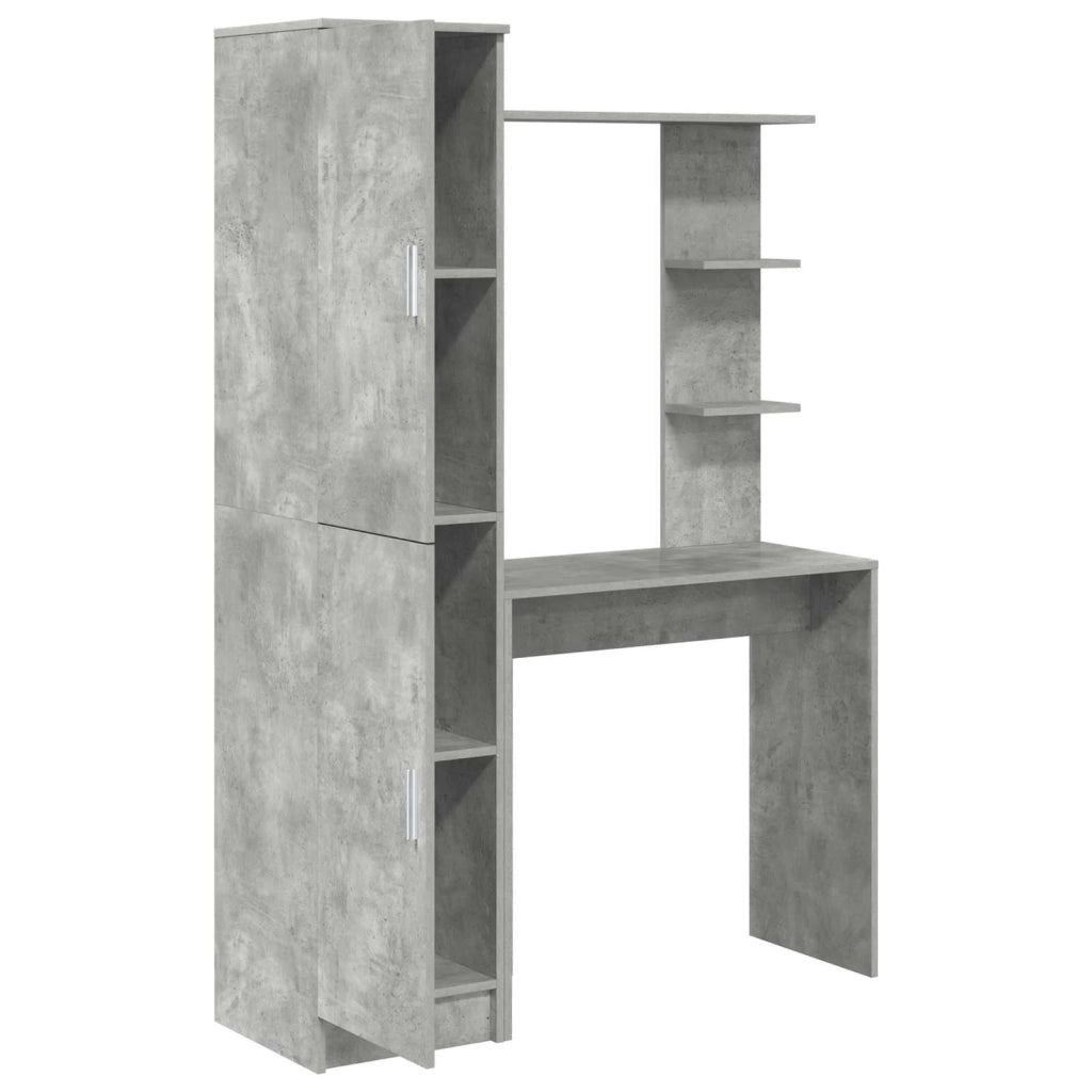 Scrivania 2 pcs Grigio cemento 3337284