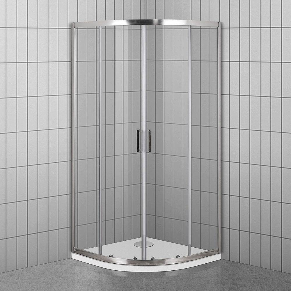 BOX DOCCIA EGO SEMICIRCOLARE 87,5/88,5CM TRASP