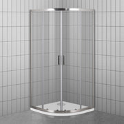 BOX DOCCIA EGO SEMICIRCOLARE 87,5/88,5CM TRASP