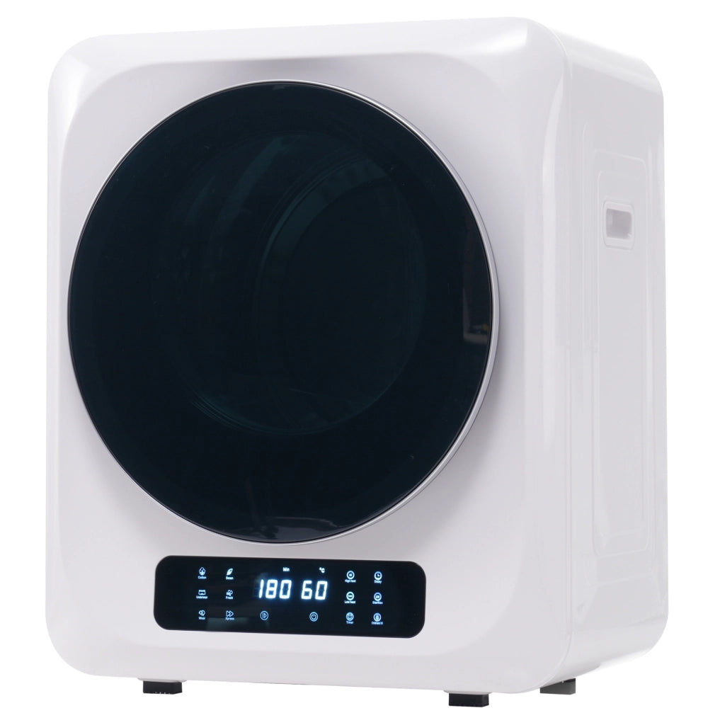 Asciugatrice a parete 3 kg; capacità effettiva 4 kg; 850 W; 6 programmi; LED; bianco