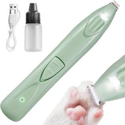 Pulitore unghie silenzioso per cani e gatti - Puntaspilli USB ricaricabile per animali domestici