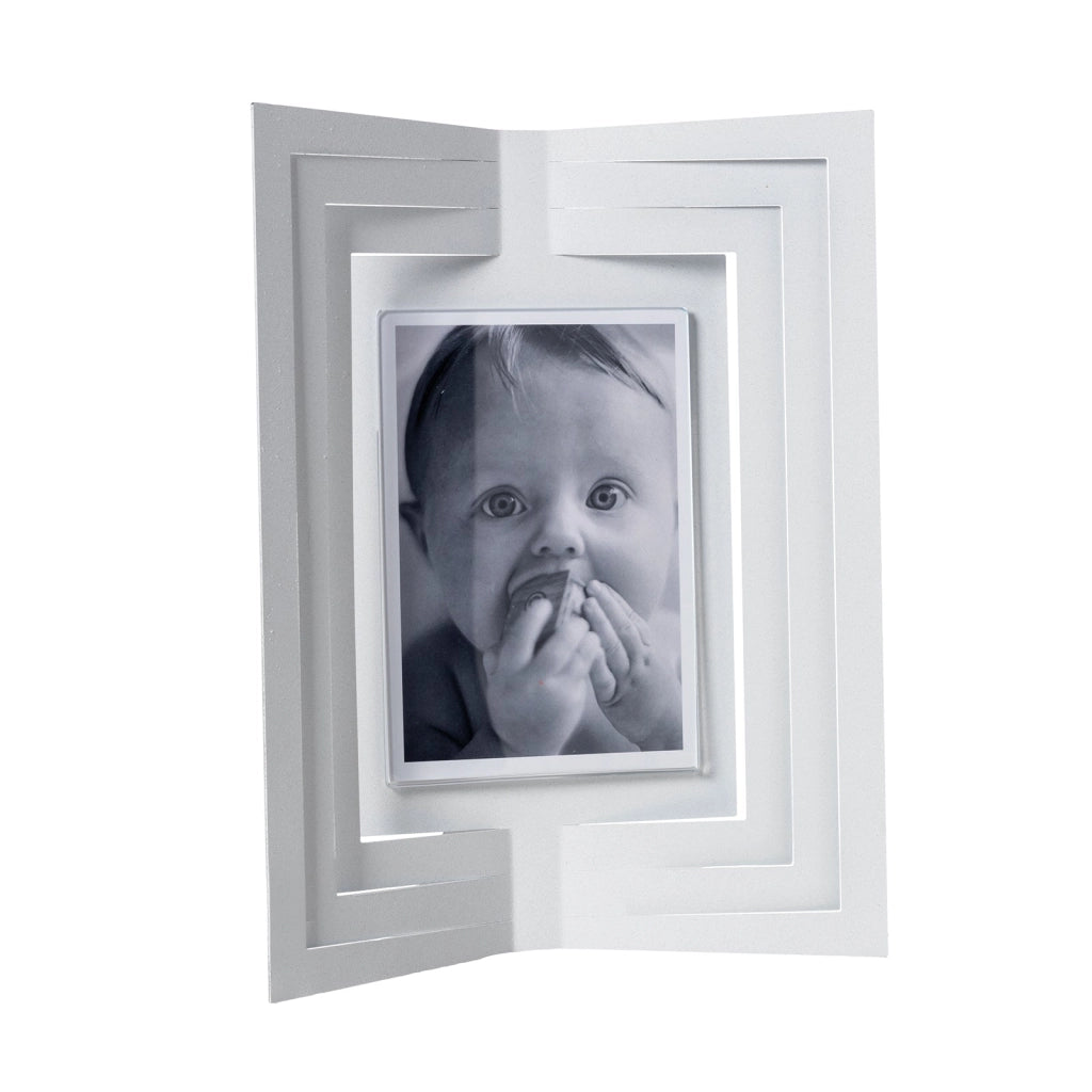 Portafoto di design Vibra grande Beige