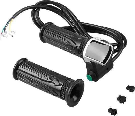 Manubri di guidata per motocicli elettrici con display LCD a prova d'acqua - Pari di manubri di accensione per motocicli elettrici compatibili con 36V