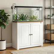Supporto per Acquario PANAMA Bianco e marrone 81 x 36 x 73 cm 42034040