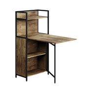Vicco Scrivania Rovere rustico 57 x 30 cm con piano del tavolo pieghevole