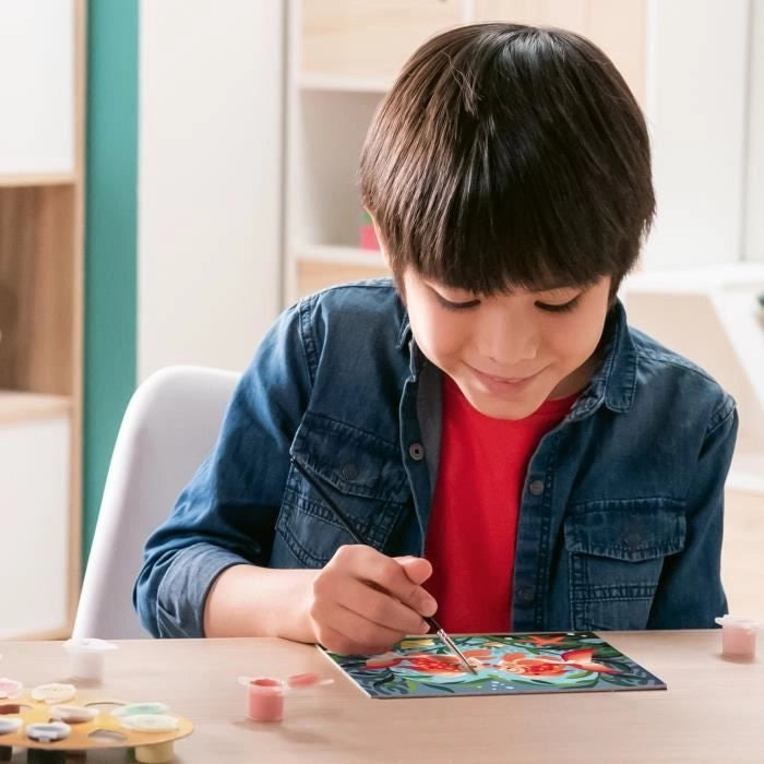 CreArt Kids 31x21 cm Baci di pesce, Kit da dipingere con i numeri, Numero artistico, Dai 7 anni in su, 25853, Ravensburger