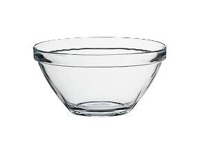 Insalatiera trasparente in vetro pompei 17 cm bormioli rocco