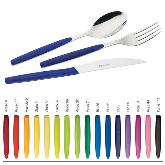 Servizio Set di Posate 24 pezzi in Acciaio Inox Eme Dream Viola 51