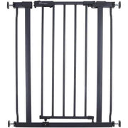 Cancelletto di sicurezza - DREAMBABY - AVA - Montaggio a pressione - 61-68 x 75 cm - Doppia chiusura - Antracite