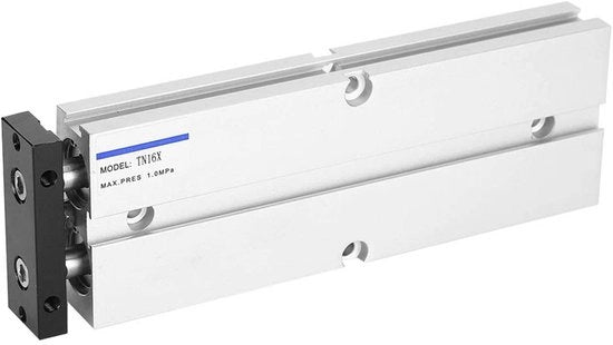 Cilindro Pneumatico a Doppia Azione TN16X200-S | Lega di Alluminio | 0,1-0,9 MPa