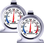 Termometro per forno - Termometro digitale per forno - Termometro in acciaio inossidabile - Grande display - Termometro per cucina/forno