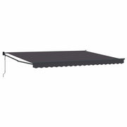 Tettuccio Elettrico Retrattile Antracite 4 x 2 m CFW5712865