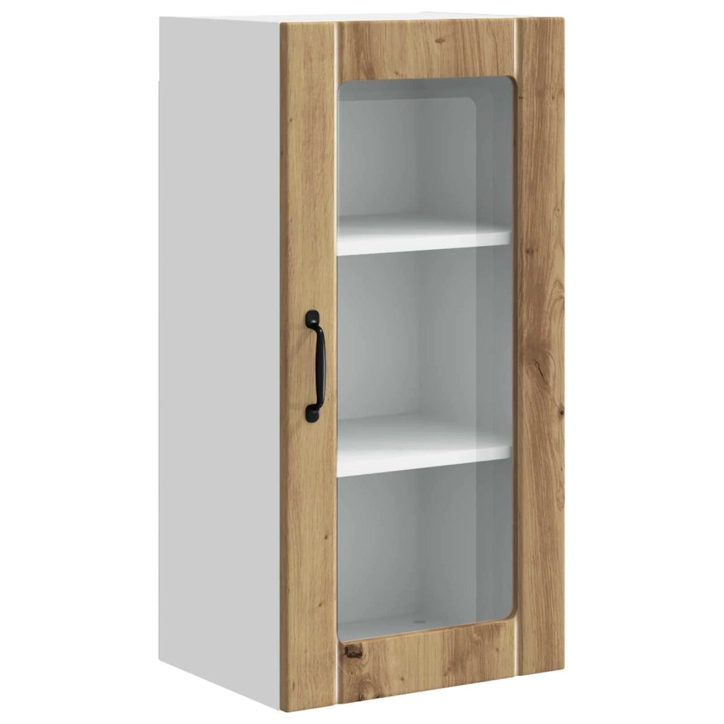 Mobile da cucina 2 pz-Set di 2 Armadio da cucina Rovere artigianale 40 x 31 x 80 cm 438090