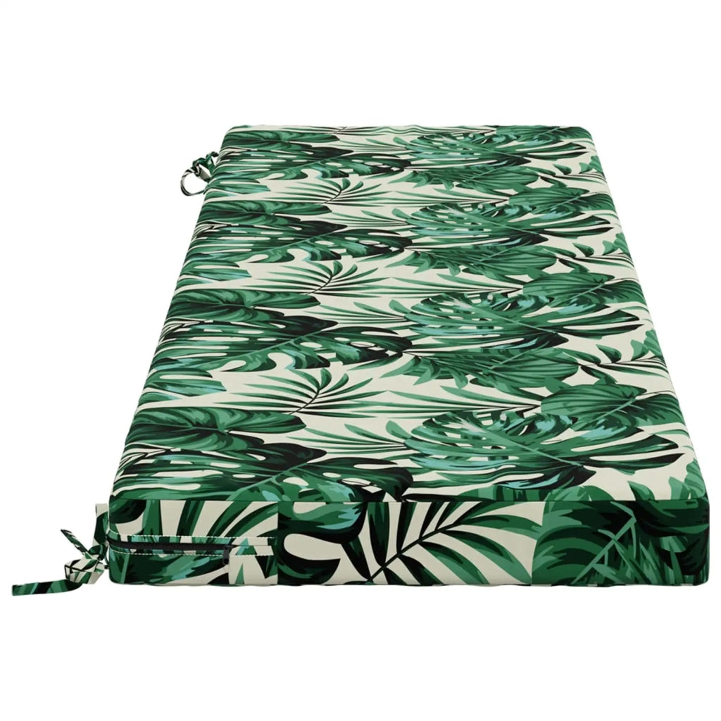 Cuscino per panchina SOEST 100% Poliestere Motivo a Foglie 950344