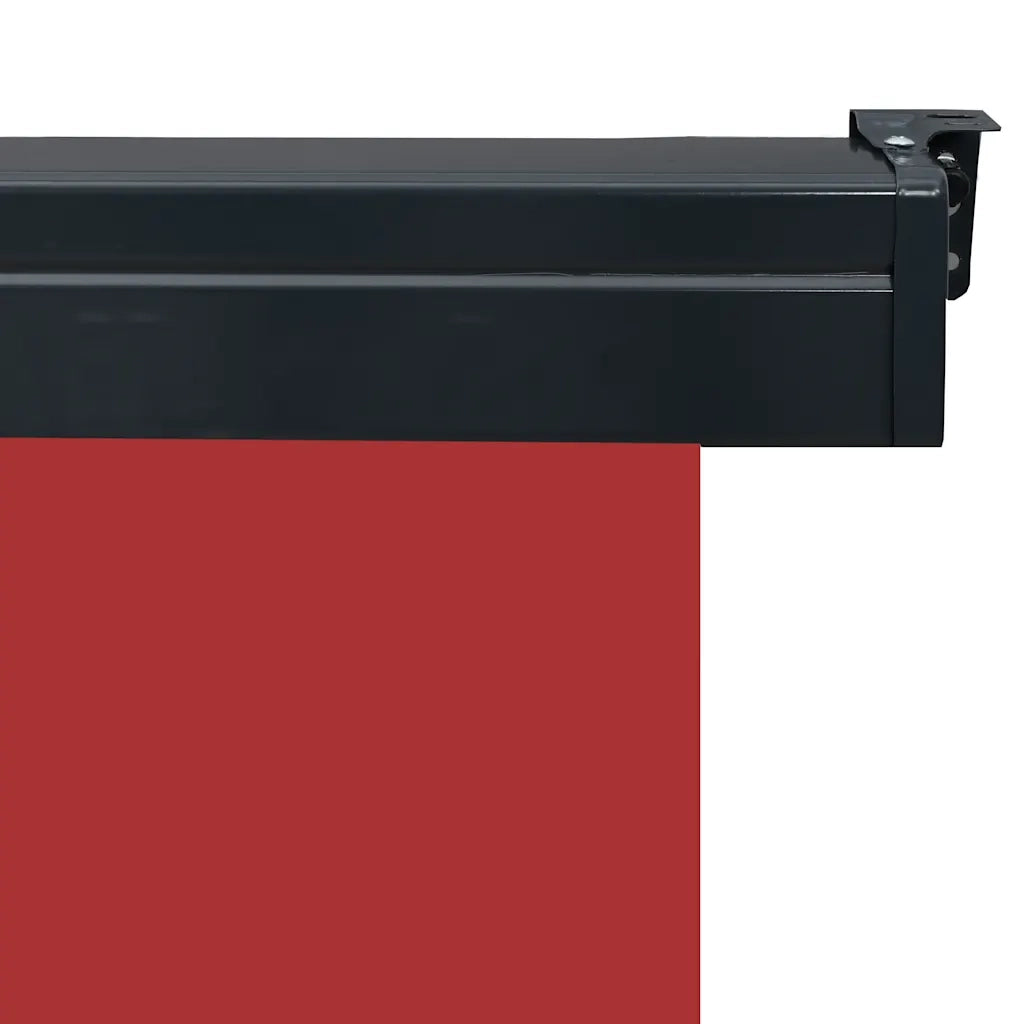 Tendalino Laterale per Balcone-Tenda da Sole Laterale per Patio 175x250 cm Rosso