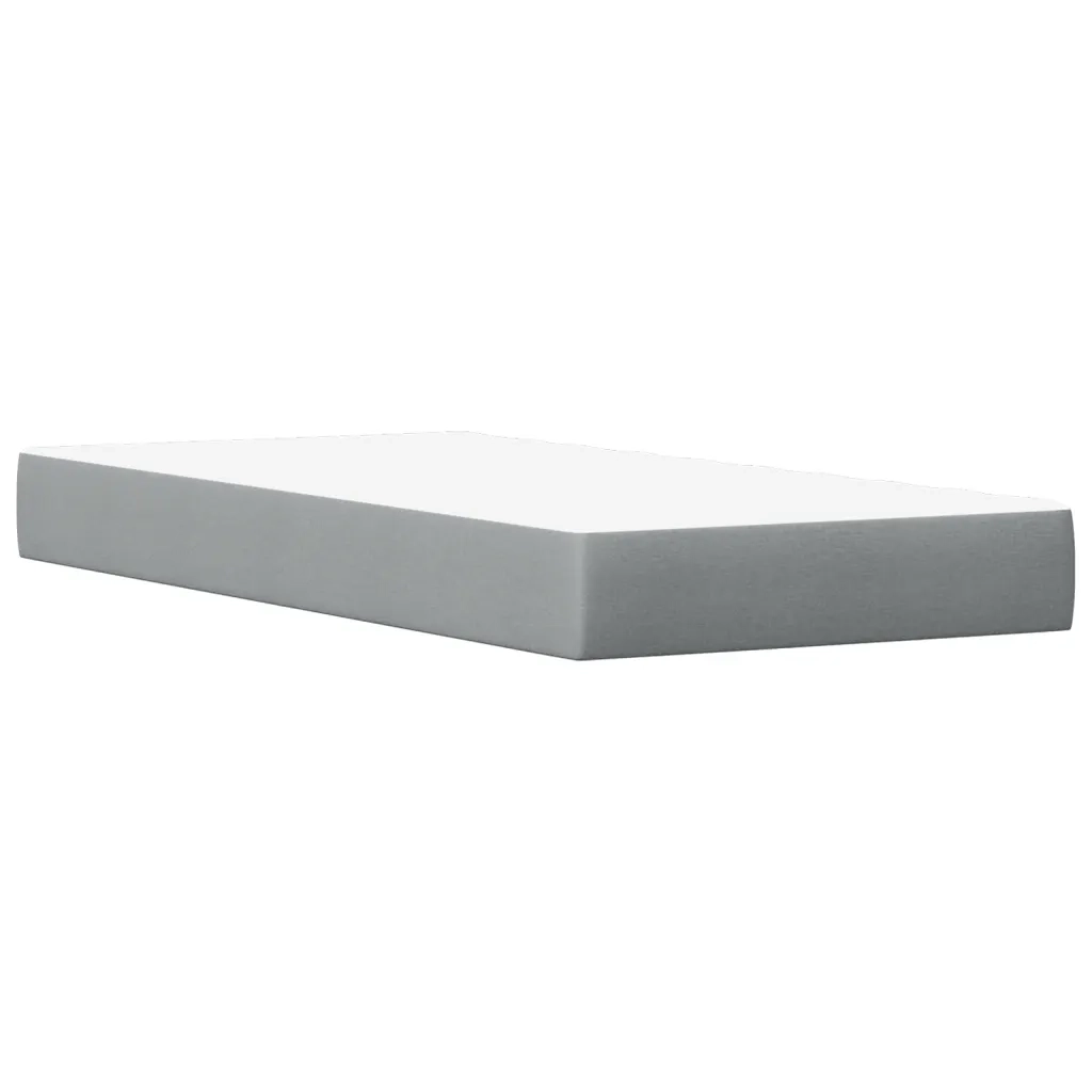 Letto Cassetti e Materasso Marrone Cera 100x200cm Massello Pino 3281906