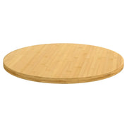 Piano del Tavolo Ø90x2,5 cm in Bambù 352684