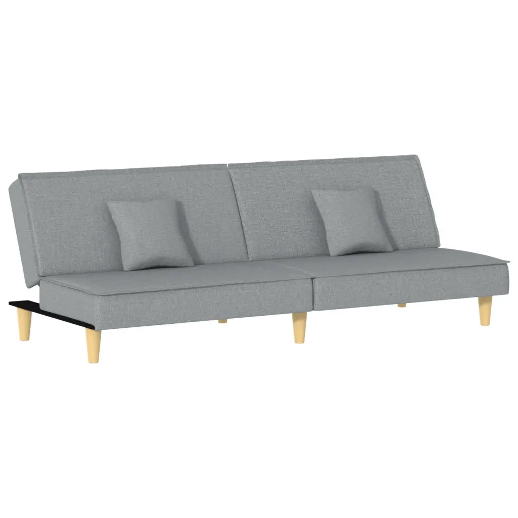 Divano letto-Sofa Letto-Daybed Grigio Chiaro in Tessuto 914989