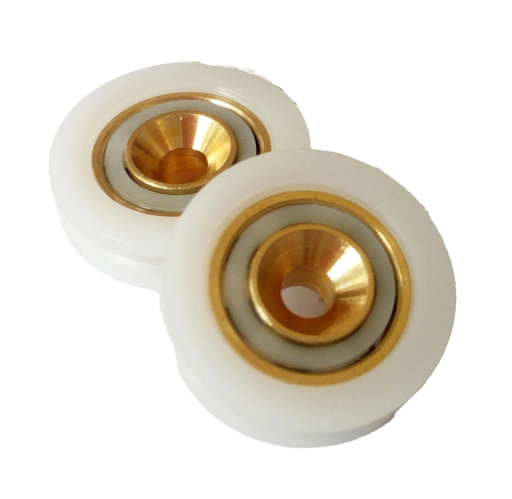 R400/158 Ricambio per box doccia : Solo Rotella compatibile x Dado TDA - Kit 2 pezzi
