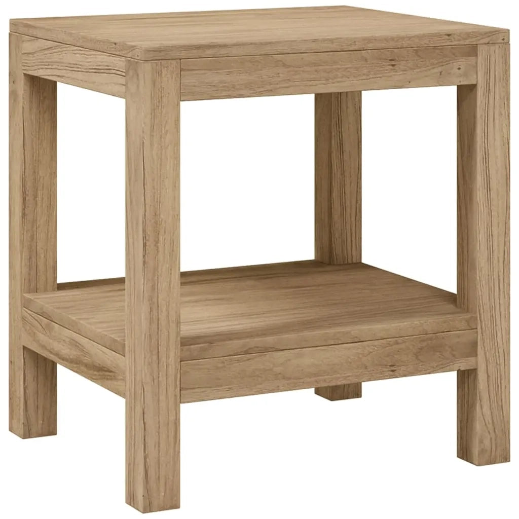 Tavolino da Bagno 45x35x45 cm in Legno Massello di Teak 340747