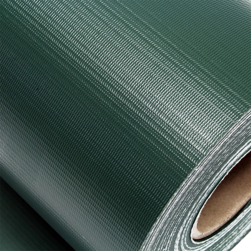 Strisce Frangivista in PVC 70mx19 cm verde 650g/m² con 40 clip Frangivento da recinzione