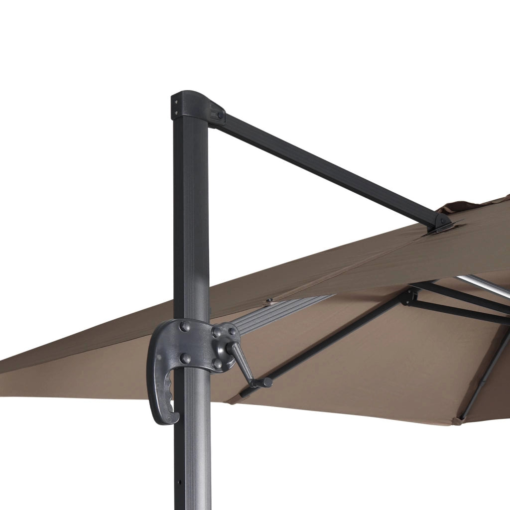 Ombrellone rettangolare, 3x4m, talpa