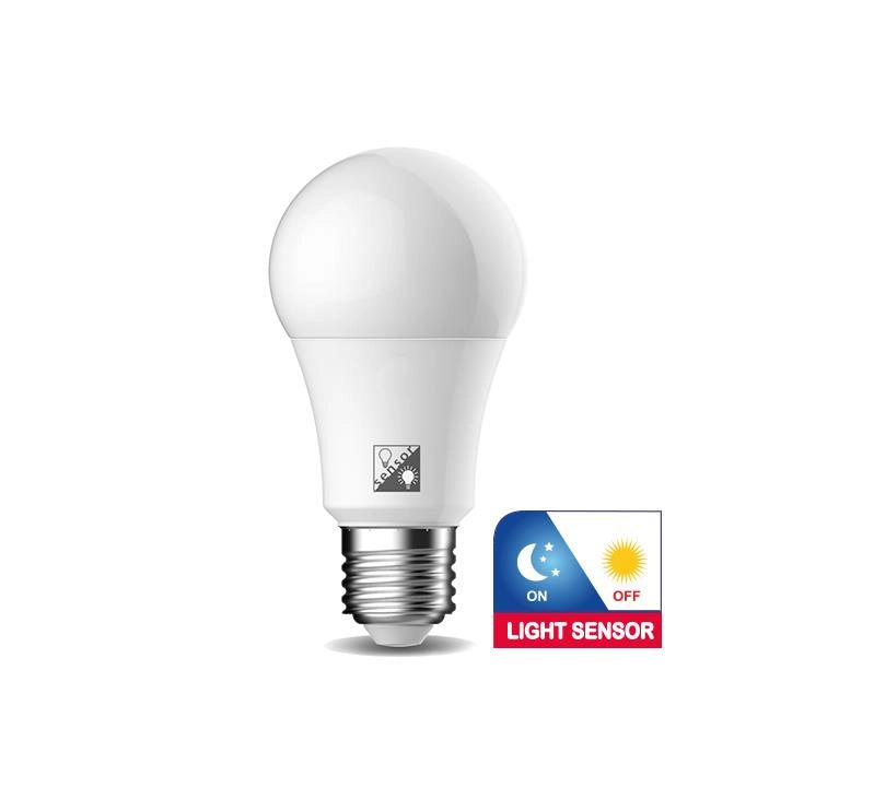 Lampadina Led E27 con Sensore Crepuscolare 11 Watt 1055 Lumen