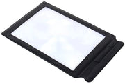Verglasso 3-in-1 - Formato A4 - Lente in PVC - Flessibile - Lente Fresnel di Alta Qualità - Ideale per la lettura - Verglasso multifunzionale
