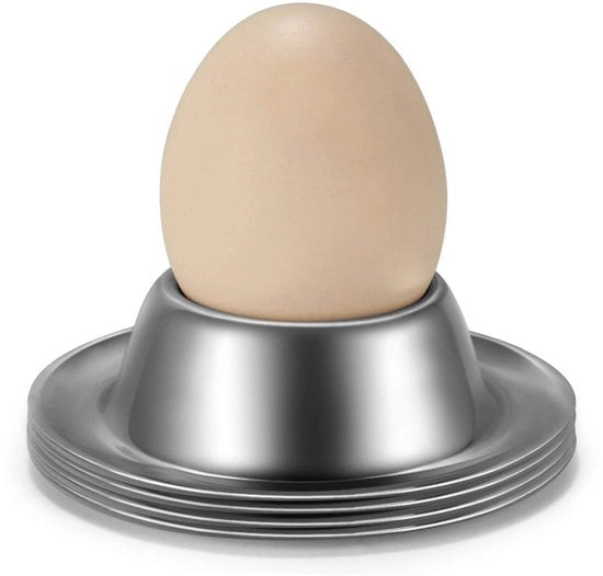 Pacco da 12 contenitori in silicone per uova bollite, anti-scivolo, contenitori per uova stivabili, cucina, colazione, uova cotte, facile da pulire