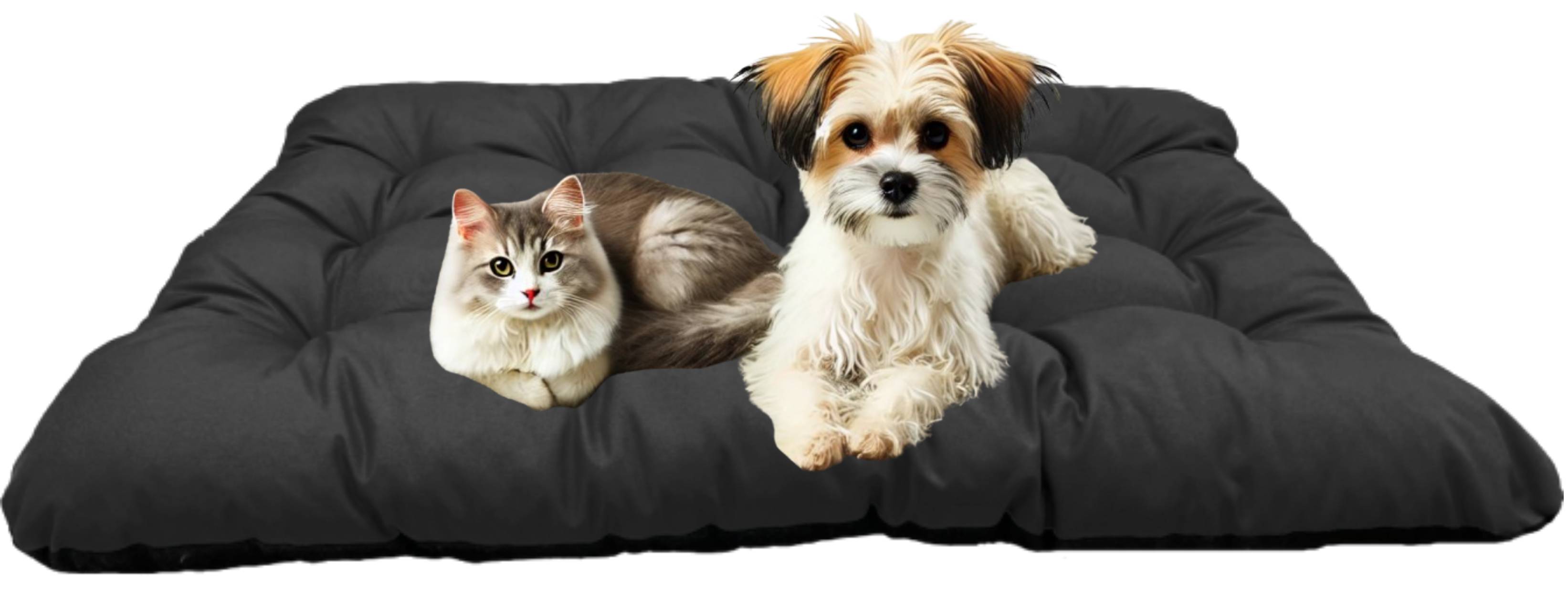 AIO FACTORY 100x70 cm PRESTIGE Cuccia per cani impermeabile personalizzabile nera