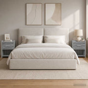 Comodini 2 pz Sonoma grigio 40 x 30 x 60 cm 8010990