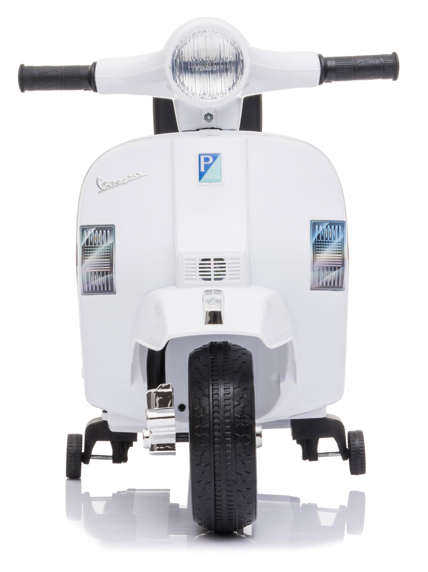 Piaggio Mini Vespa PX150 Elettrica 6V per Bambini Bianca