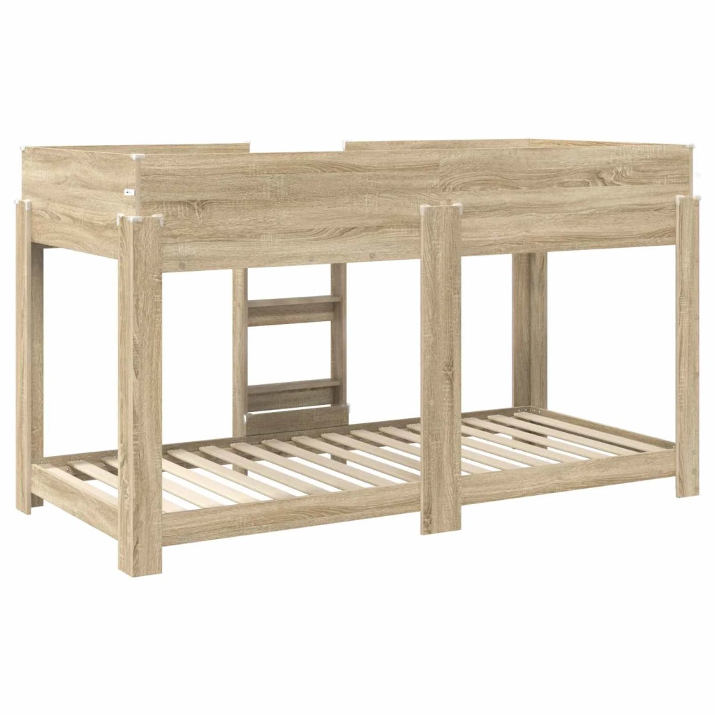 Letto a Castello per Bambini Rovere Sonoma 80 x 200 cm 3410525