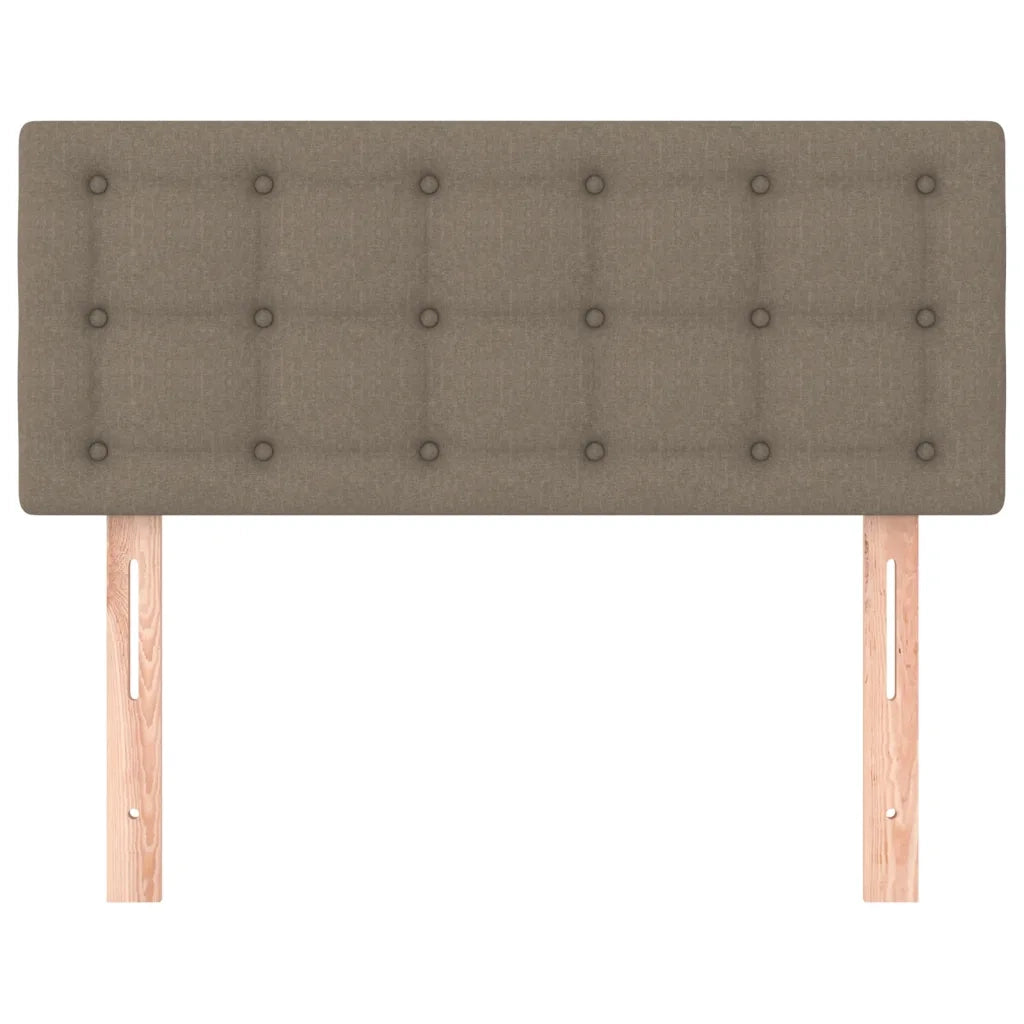 Testiera | Testata Tortora 100x5x78/88 cm in Tessuto
