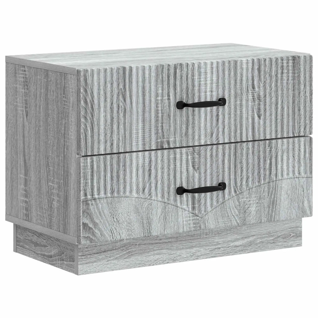 Armadio da Notte Grigio Sonoma 62 x 34,5 x 44,5 cm 895241