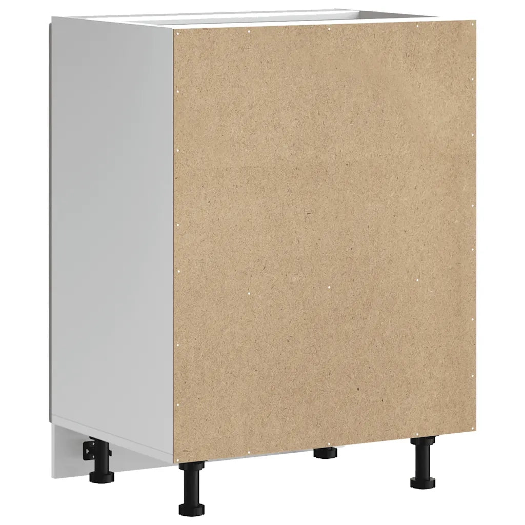 vidaXL Mobile base lavello Kalmar Grigio Sonoma 60x46x81,5 cm
