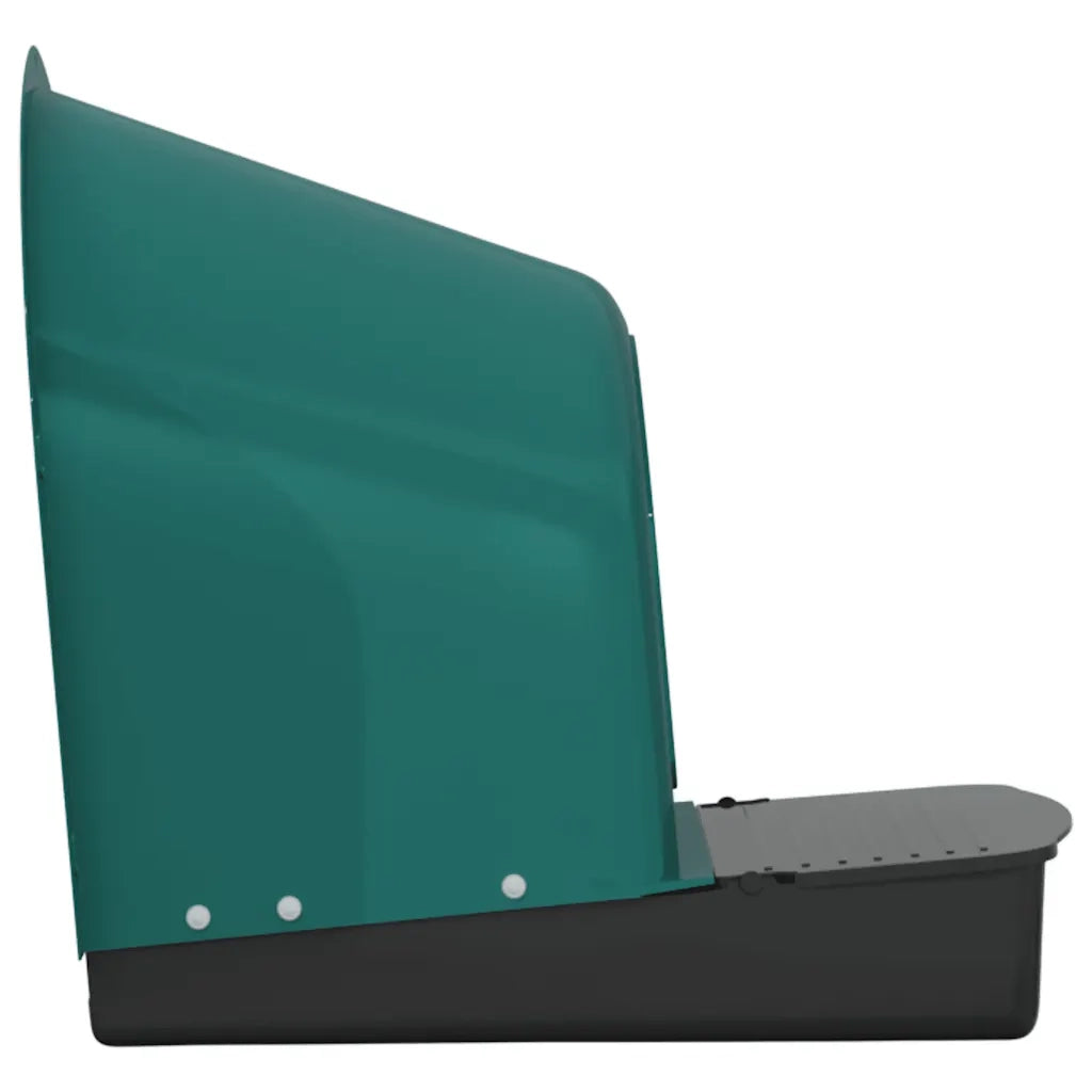 Nidi per Galline 4 pz da Parete in Plastica Verde Scuro CFW2829683