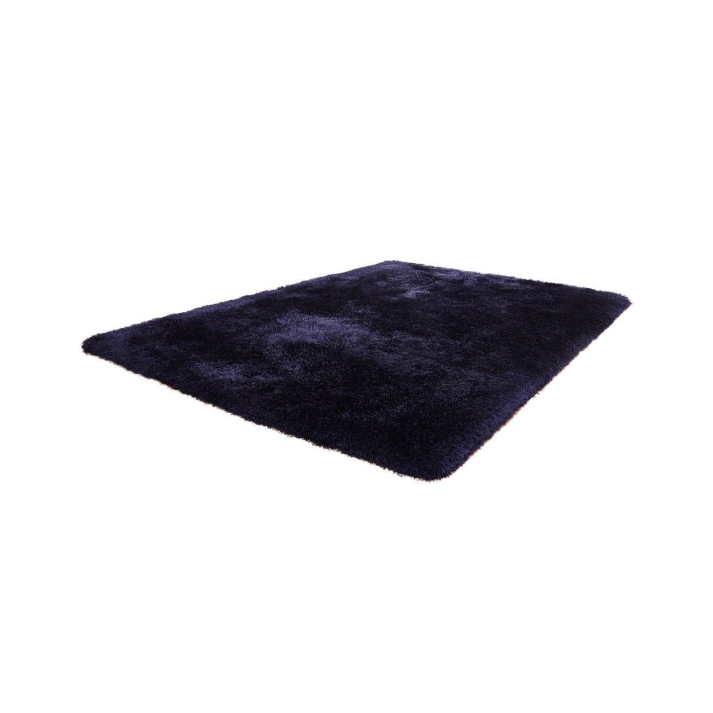 Tappeto a pelo lungo Cosy 400 in blu scuro