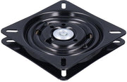 Base Rotante a 360° - 7 pollici Lazy Susan - Piastra in Acciaio Robusta - Nero - Adatto per Mobili e Display - Tazza Rotante per Casa e Ufficio