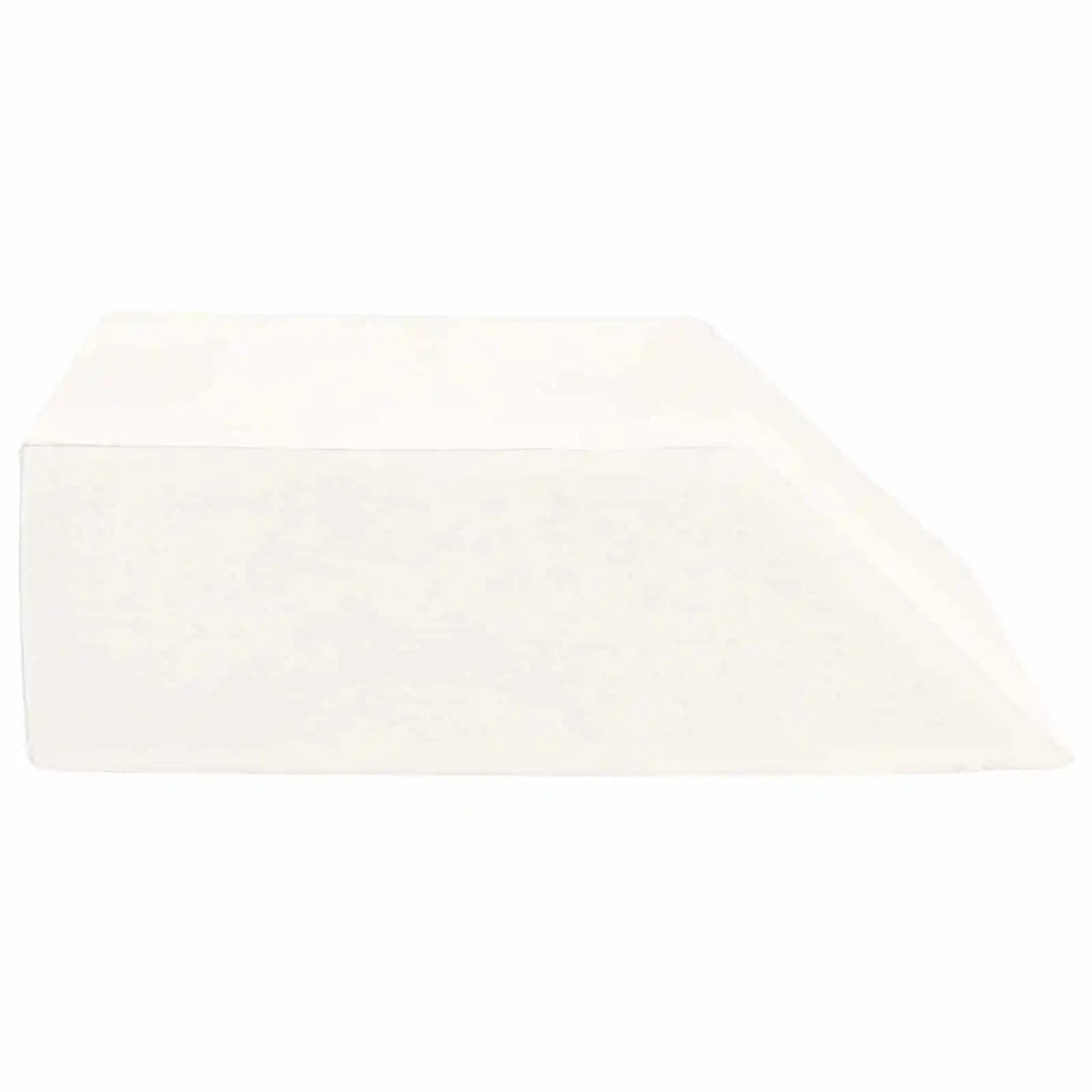 Cuscino per Gambe Bianco 63 x 52 x 19,5 cm Schiuma PU CFW7563752