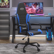 Sedia da Gaming Massaggiante Nero e Blu in Similpellecod mxl 85343