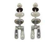 10pz cerniere di ricambio in metallo per sedili wc - aletta mm.40 cod:ferx.fer124768
