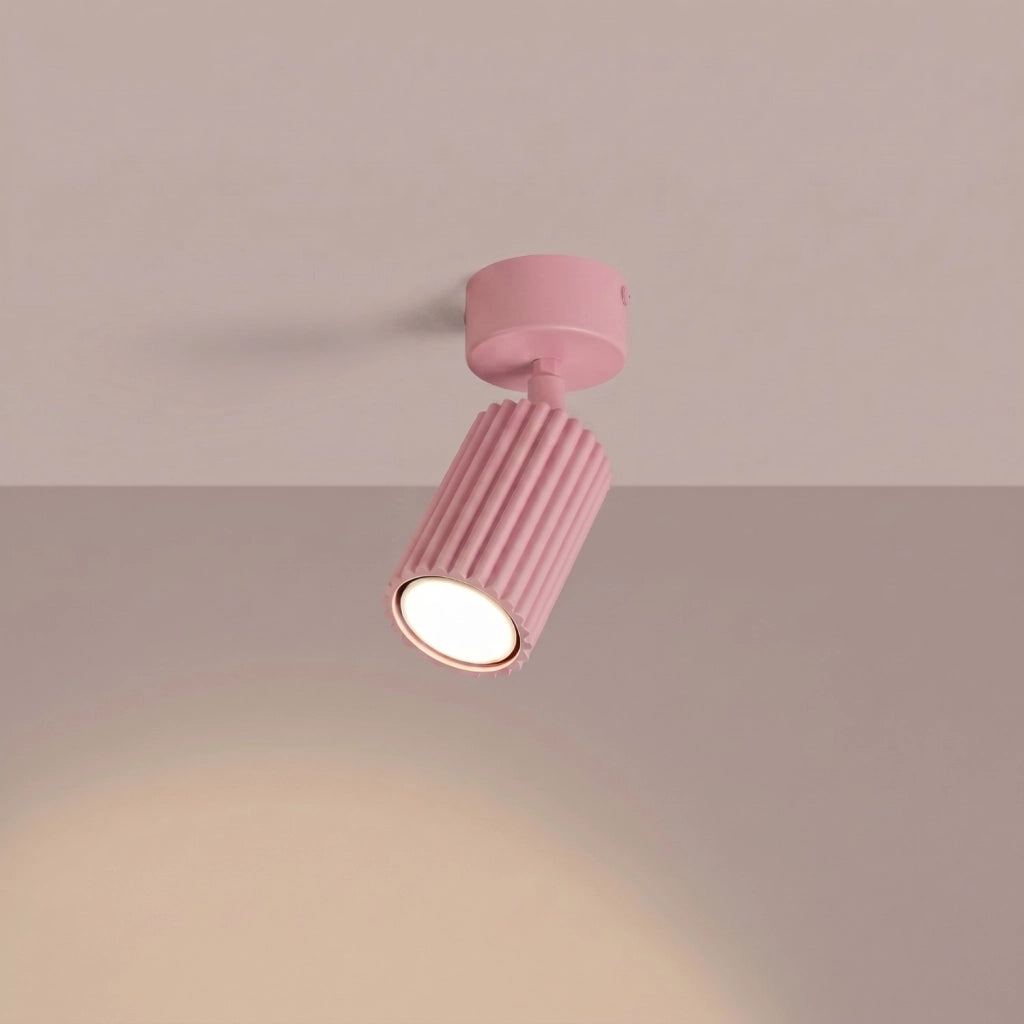 Plafoniera KARBON 1 rosa